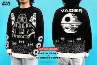 ホットトイズ・アパレル ノット・アグリー・セーター「スター・ウォーズ」ダース・ベイダー＆ストームトルーパー © & TM Lucasfilm Ltd.／© MARVEL