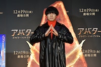 「アバター：ファイヤー・アンド・アッシュ」ファイヤーステージイベントより、青木マッチョ