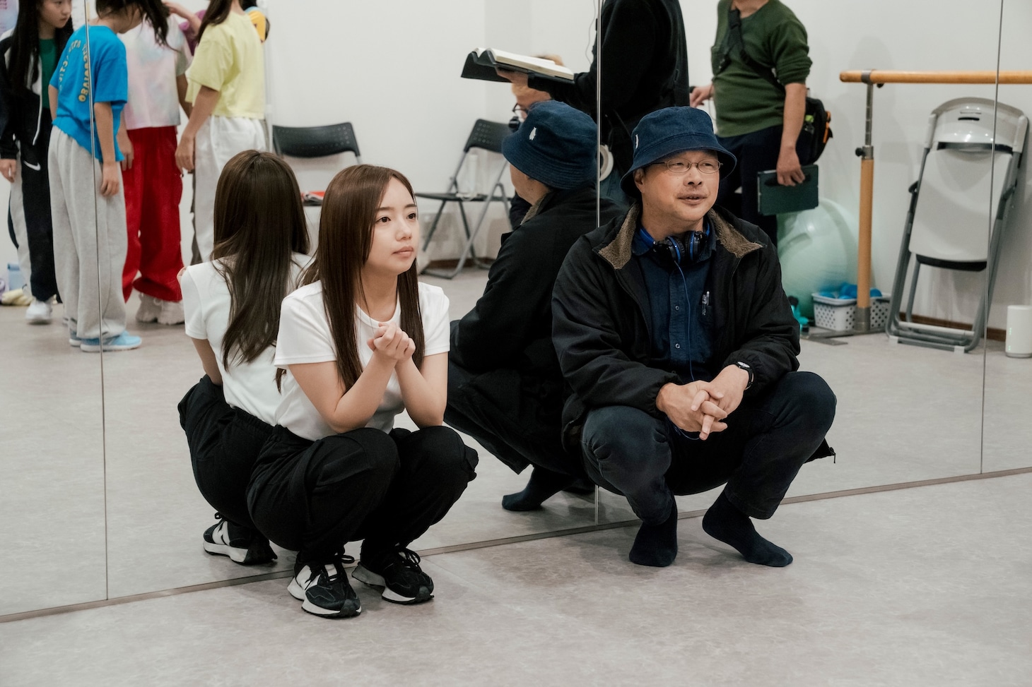 「恋愛裁判」メイキング写真