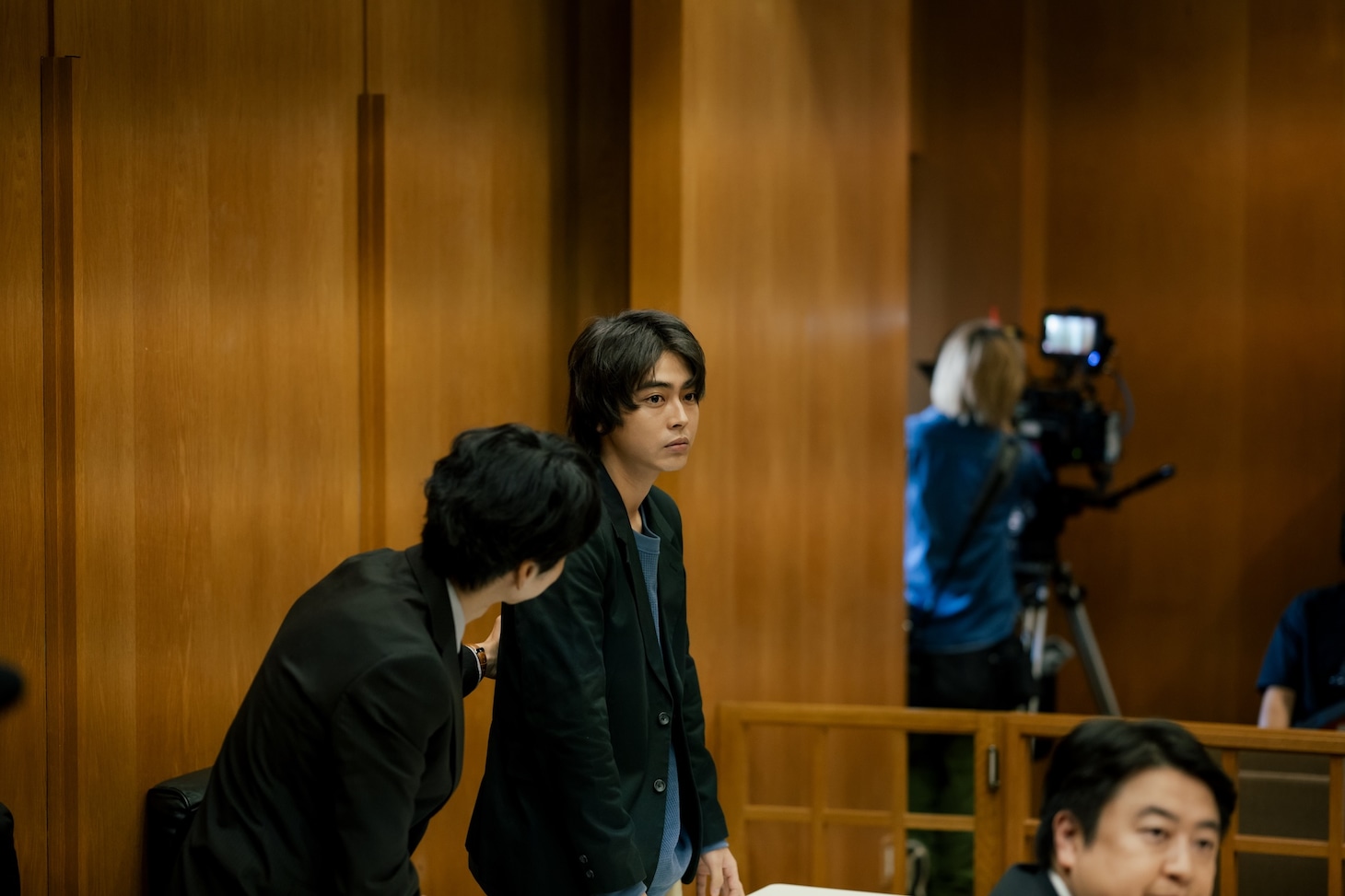 「恋愛裁判」メイキング写真