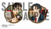 書籍「九龍城砦外伝 信一伝」〔特装版〕の特典として封入される、信一＆龍捲風のステッカー