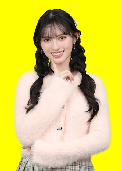 ドラマ「今日もカレーですか？」で軽田ももを演じる菅田愛貴（超ときめき♡宣伝部）。