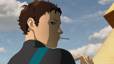 「機動戦士ガンダム 閃光のハサウェイ キルケーの魔女」場面カット。小野賢章が声を当てるハサウェイ