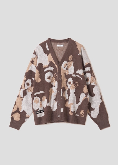 ギズモ ハニカミ パターン | ジャカードＶネックカーディガン（税込7900円）