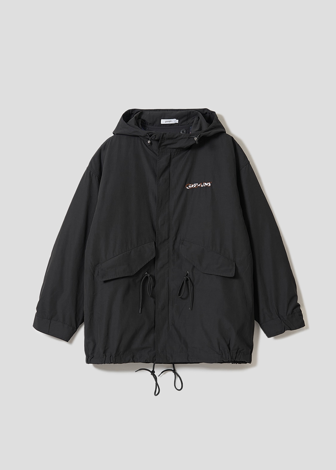 ギズモ ヘルメット | ショートモッズコート 前面（税込1万9000円）