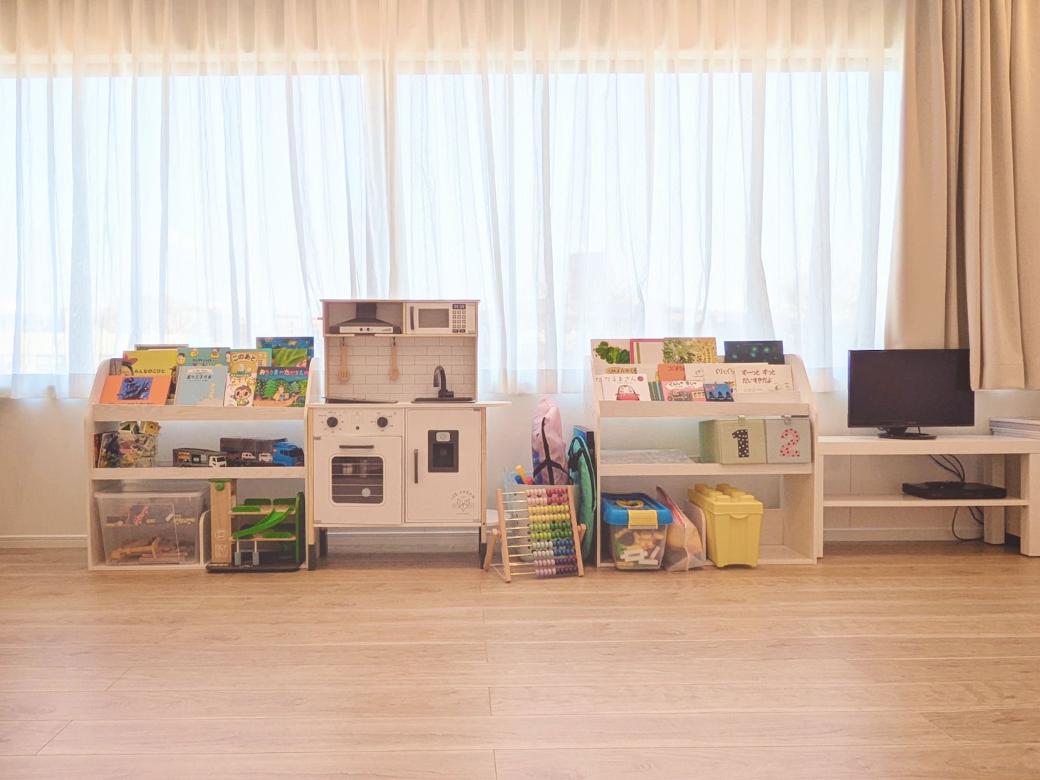 東宝スタジオ託児所「Lullabee」の様子