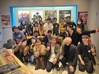 第2回「コマ撮り座談会」の様子。「劇場版 ごん - GON, THE LITTLE FOX -」「プックラポッタと森の時間」が上映され、TECARAT（テカラ）ディレクター・アニメーターの八代健志が登壇した