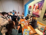 第5回「コマ撮り座談会」の様子。アニメーションスタジオI.TOONの代表・伊藤有壱（右手前）が「ニャッキ！30周年記念 伊藤有壱 クレイアニメ特集」にて登壇した