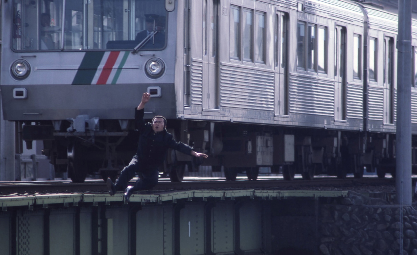 映画3作目「ビー・バップ・ハイスクール 高校与太郎行進曲」より、郷ミノル ©東映