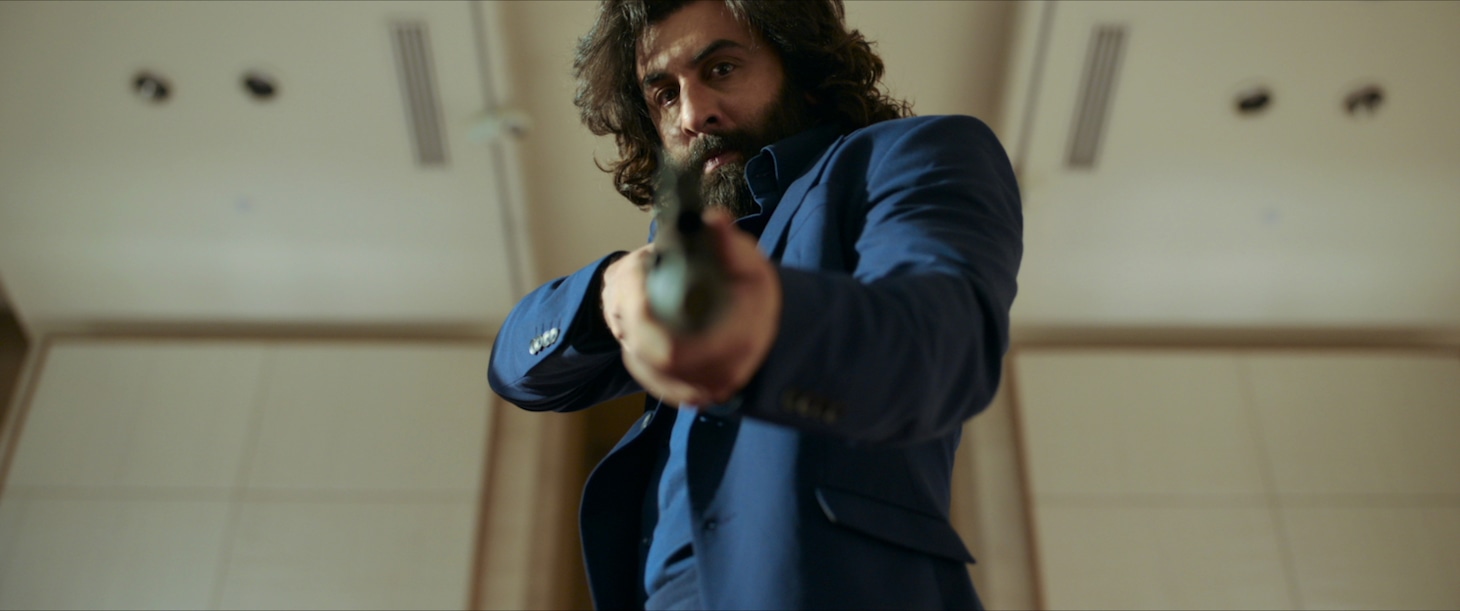 インド映画「ANIMAL」場面写真。ランビール・カプール演じる主人公のランヴィジャイ