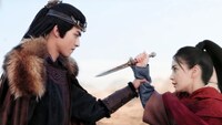 中国ドラマ「相思令～君綺羅と玄烈～」より、ソン・ウェイロン（宋威龍）演じる玄烈（左）とアンジェラベイビー（楊穎）演じる君綺羅（右）