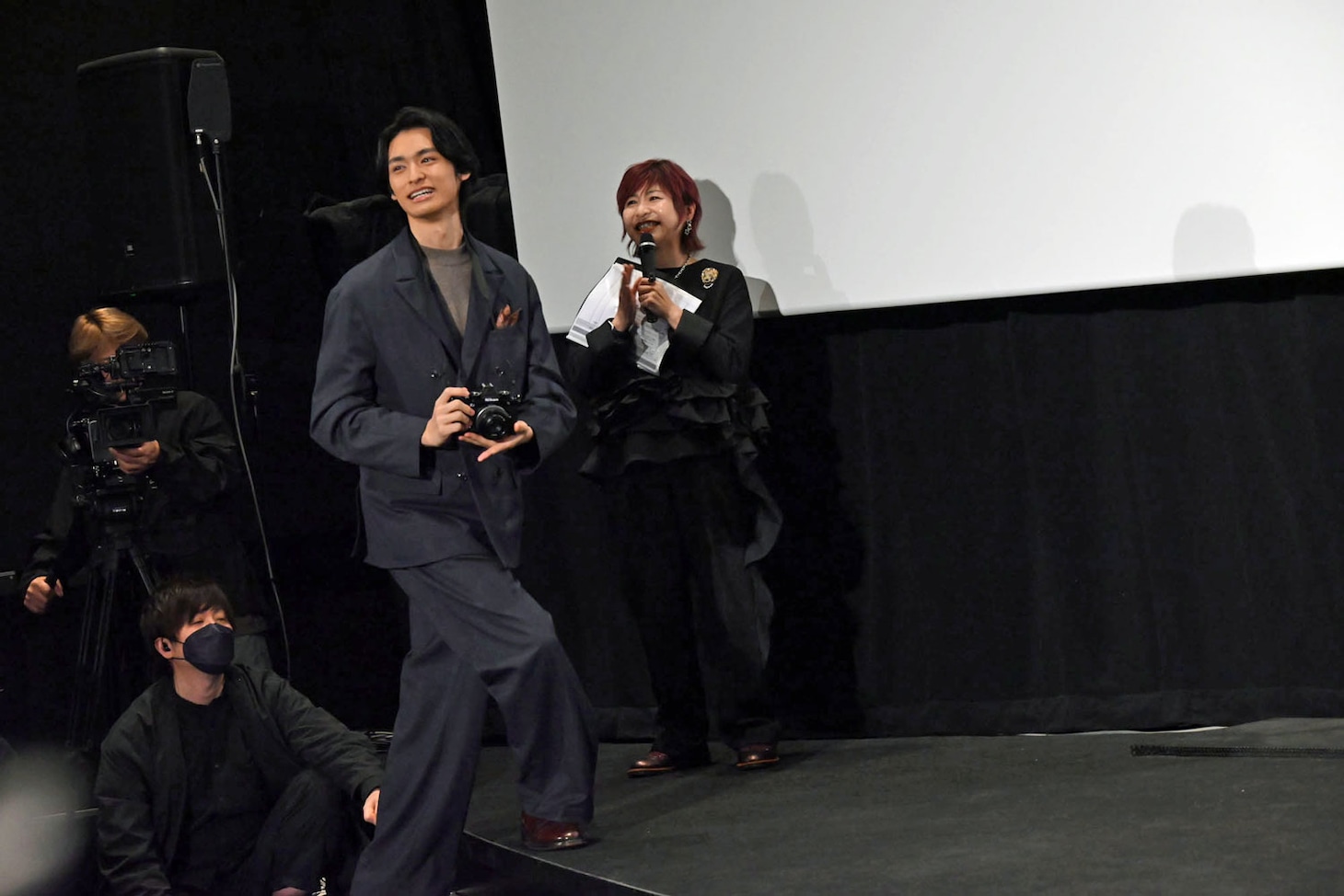 客席からサプライズ登壇した北島岬