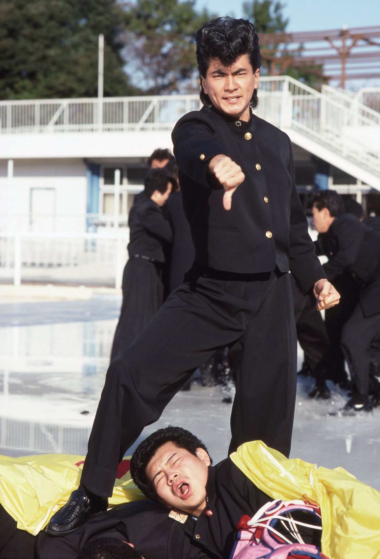 「ビー・バップ・ハイスクール 高校与太郎完結篇」より、ヒロシ ©︎東映