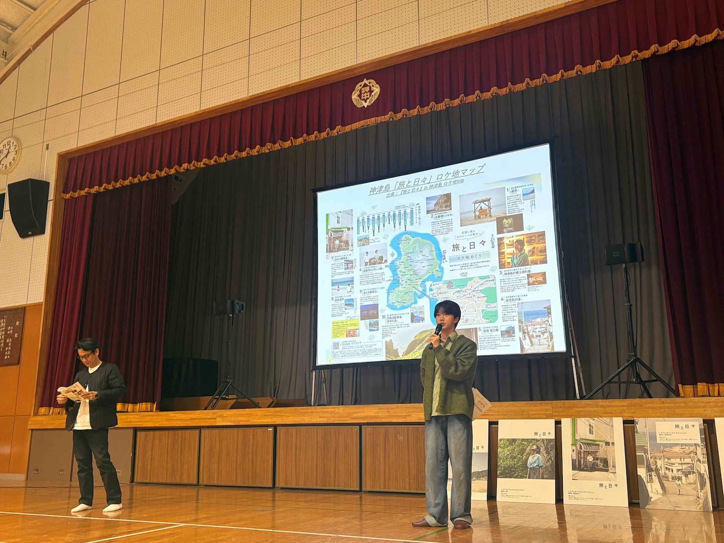 左から城内政芳、髙田万作