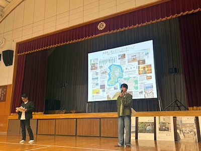 左から城内政芳、髙田万作