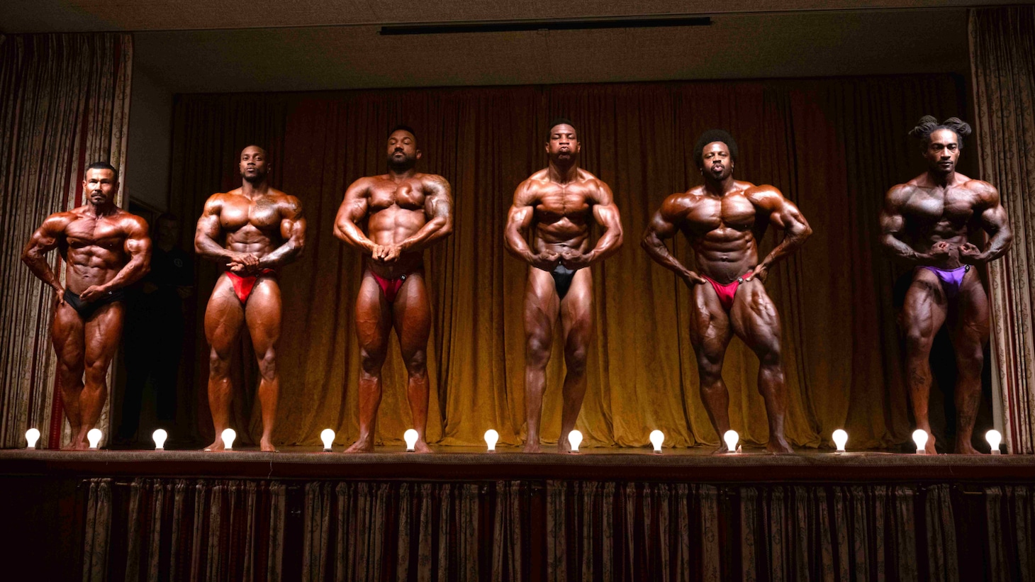 映画「ボディビルダー」メイキング写真