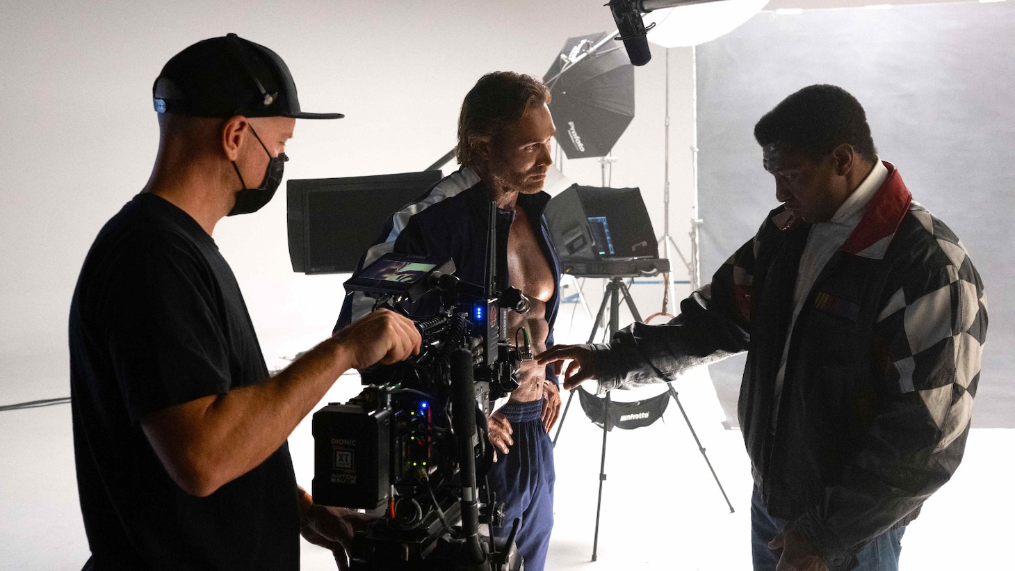 映画「ボディビルダー」メイキング写真