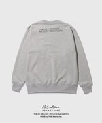 スウェット（グレー / 背面 / 税込1万5400円）