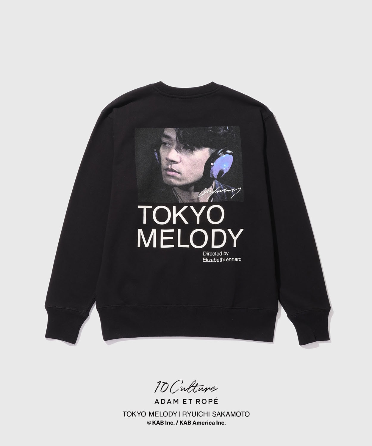 スウェット（ブラック / 背面 / 税込1万5400円）