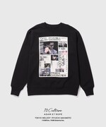 スウェット（ブラック / 前面 / 税込1万5400円）