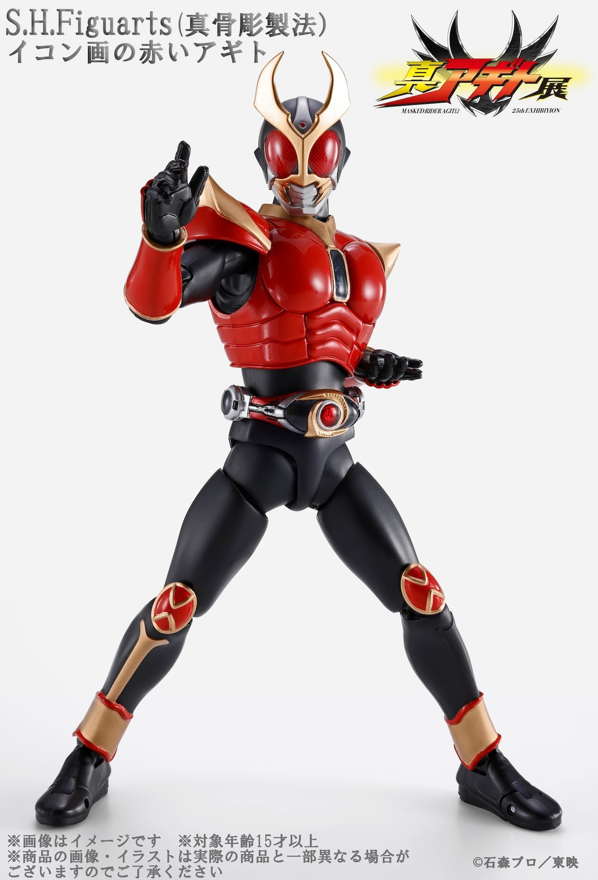 S.H.FIGUARTS（真骨彫製法）イコン画の赤いアギト [画像・動画 
