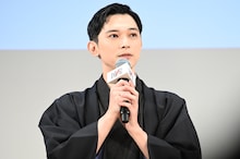 映画「国宝」歌舞伎座大晦日特別上映会に登壇した吉沢亮