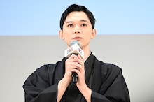 映画「国宝」歌舞伎座大晦日特別上映会に登壇した吉沢亮