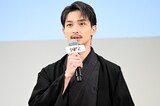 映画「国宝」歌舞伎座大晦日特別上映会に登壇した横浜流星