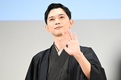 映画「国宝」歌舞伎座大晦日特別上映会に登壇した吉沢亮