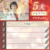 「科捜研の女」5大メモリアルプロジェクト 告知ビジュアル