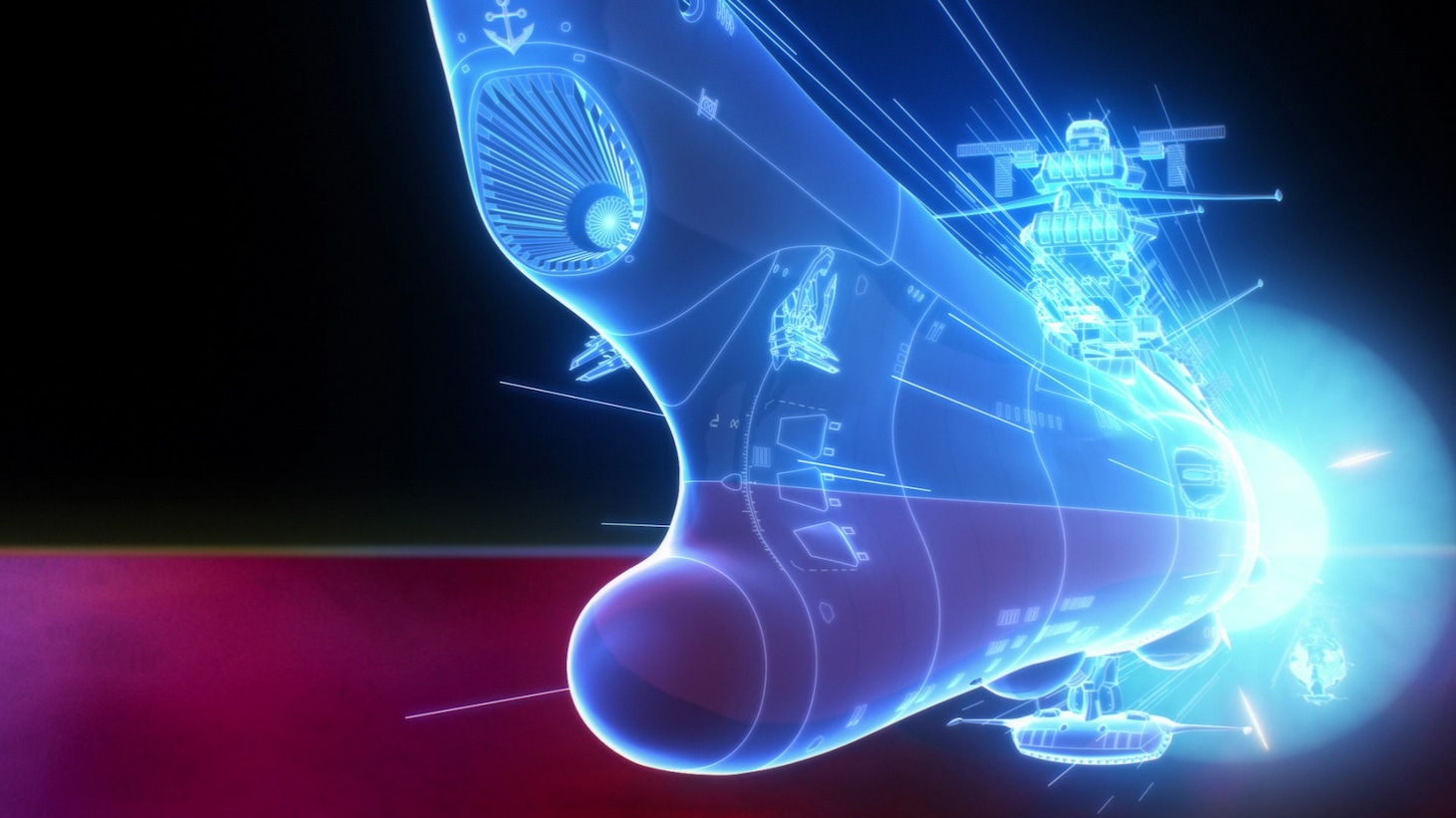 「ヤマトよ永遠に REBEL3199 第五章 白熱の銀河大戦」場面カット