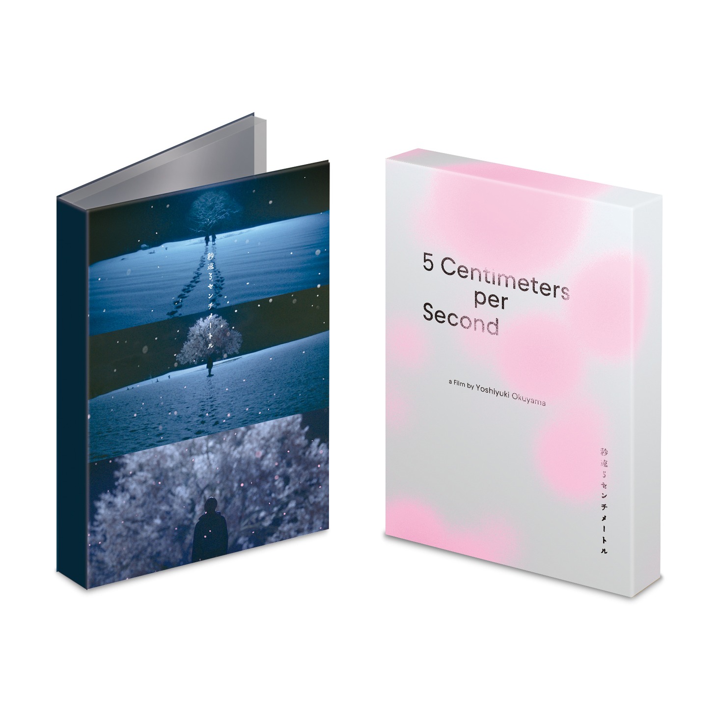 「秒速5センチメートル」Blu-ray / DVD豪華版の展開図