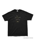 [ストレイト・ストーリー× weber] T shirt（黒 / 税込7700円）
