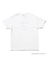 [ストレイト・ストーリー× weber] T shirt（白 / 税込7700円）