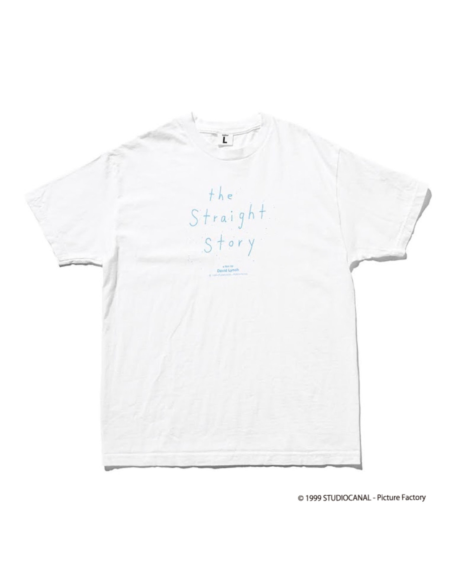 [ストレイト・ストーリー× weber] T shirt（白 / 税込7700円）