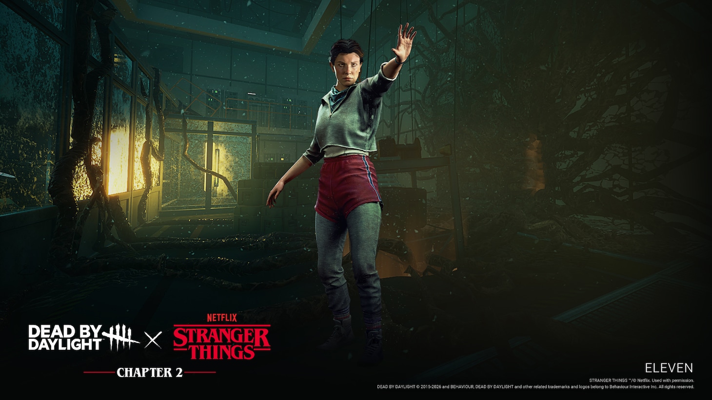 「Dead by Daylight: Stranger Things Chapter 2」より、イレブン