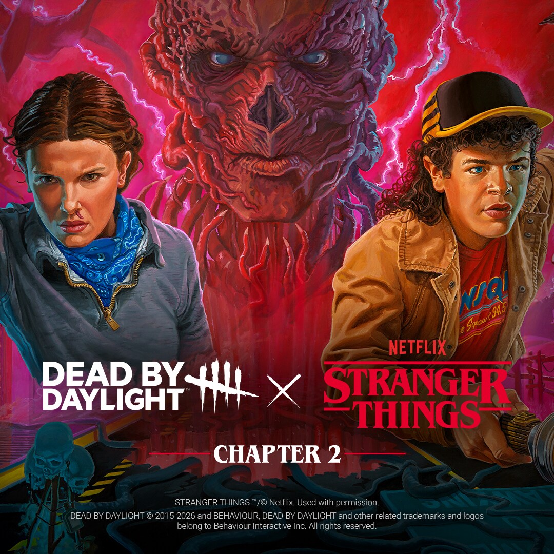 Dead by Daylight: Stranger Things Chapter 2」ビジュアル