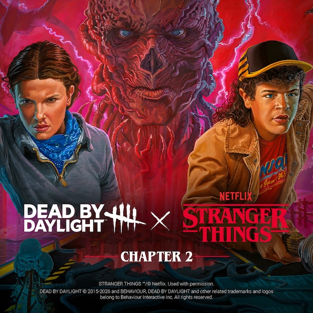 「Dead by Daylight: Stranger Things Chapter 2」ビジュアル