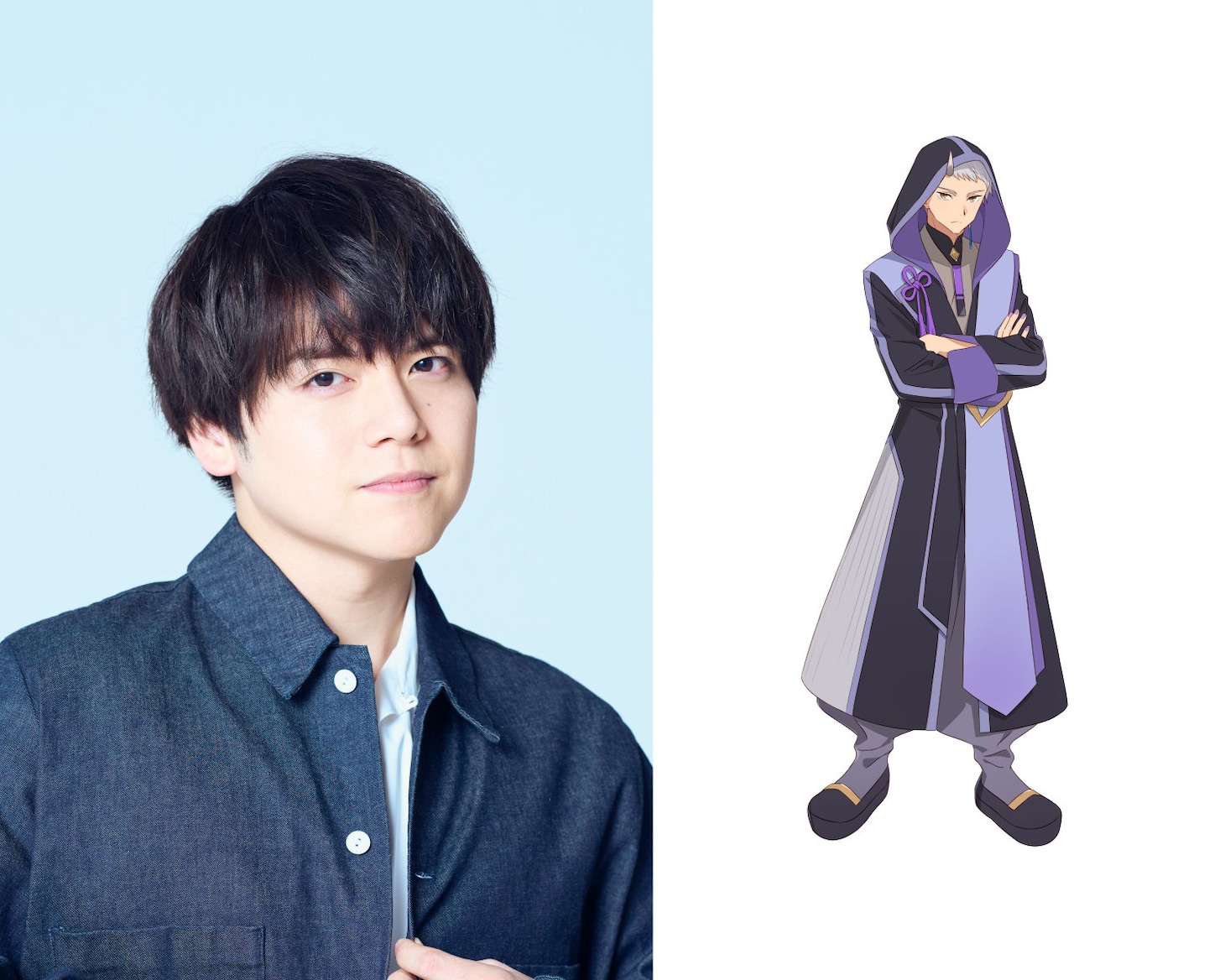 「超かぐや姫！」より、左から内田雄馬、駒沢雷