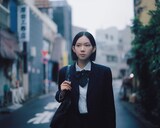 「終点のあの子」写真展で展示される、中島セナの撮り下ろしカット