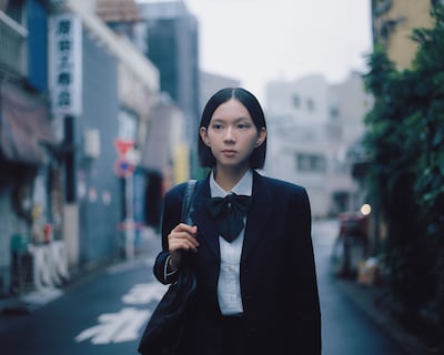 「終点のあの子」写真展で展示される、中島セナの撮り下ろしカット