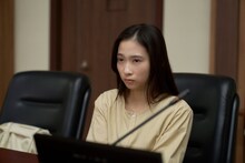 「テミスの不確かな法廷」より、四宮絵里役の伊東蒼