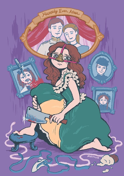 「アグリーシスター 可愛いあの娘は醜いわたし」とレイナスのコラボイラスト