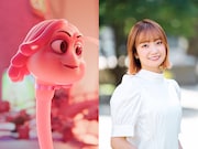 勝気でまっすぐな精子・カミラ（左）に声を当てる大橋彩香（右）