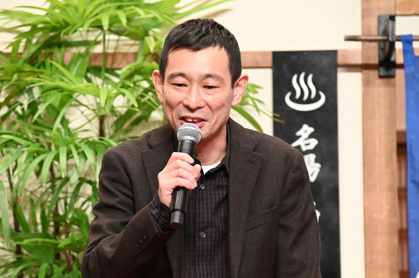 ドラマ「探偵さん、リュック開いてますよ」制作発表記者会見に登壇した水澤紳吾