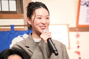 ドラマ「探偵さん、リュック開いてますよ」制作発表記者会見に登壇した片山友希