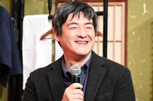 ドラマ「探偵さん、リュック開いてますよ」制作発表記者会見に登壇した沖田修一