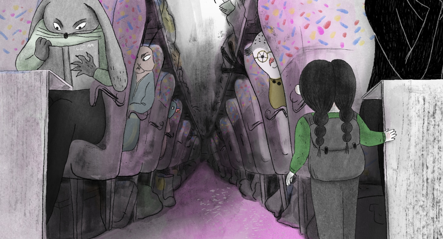 「オートカー」場面カット