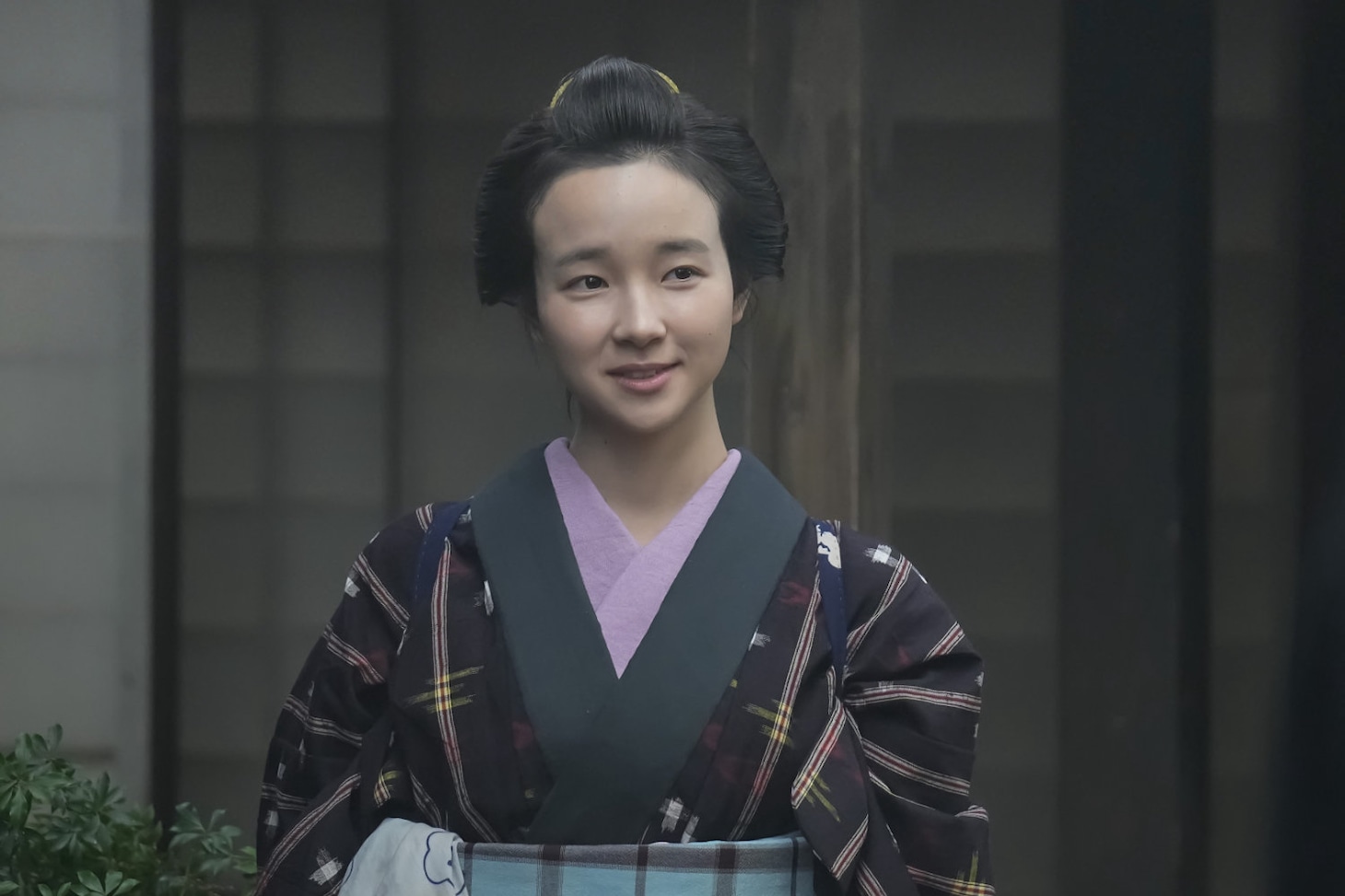 連続テレビ小説「ばけばけ」より、夏目透羽演じるクマ