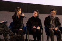 フランス・パリで開催された「恋愛裁判」プレミア上映イベントの様子